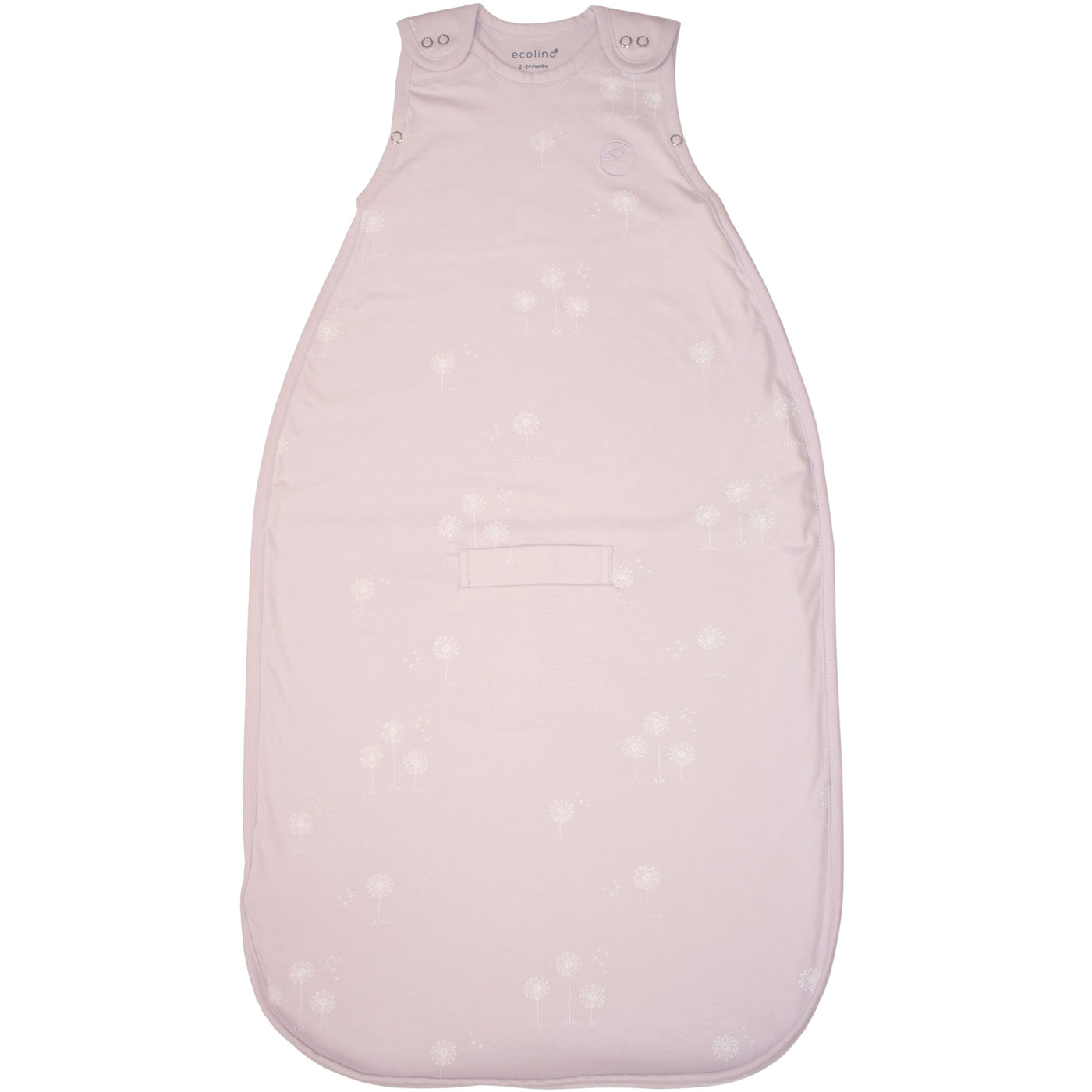Imperfect Ecolino Adjustable Baby Sleep Bag, 100% Organic Cotton, Universal Size: 2 Months - 2 Years, Dandelion