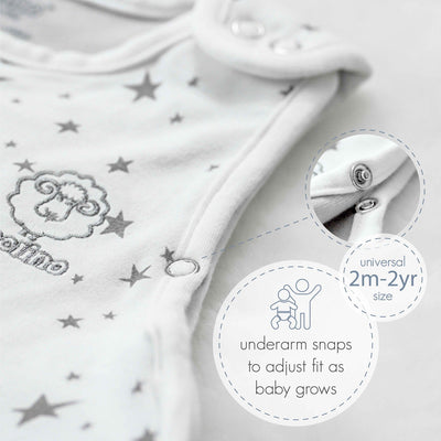 4 Season® Ultimate Baby Sleep Bag, Merino Wool & Organic Cotton, 2 Months - 2 Years, Polar Bear