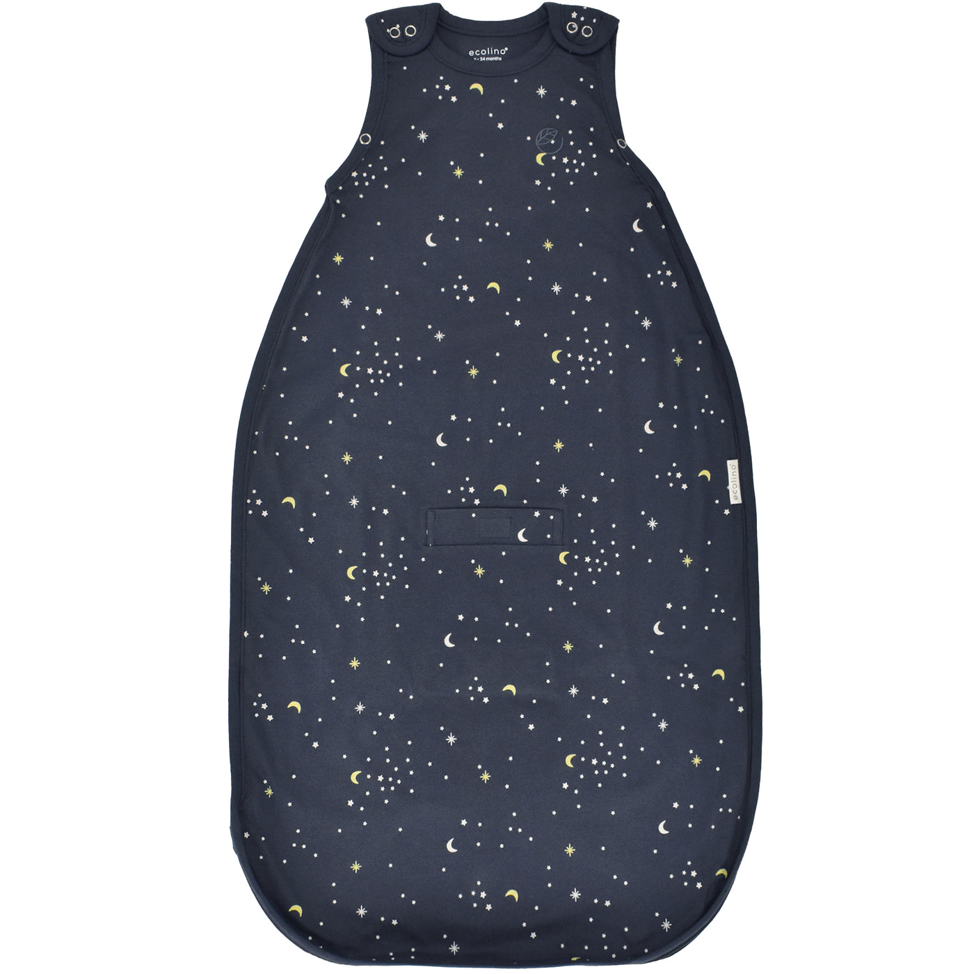 Ecolino® Adjustable Baby Sleep Bag, Organic Cotton, Universal Size: 2 Months - 2 Years, Milky Way