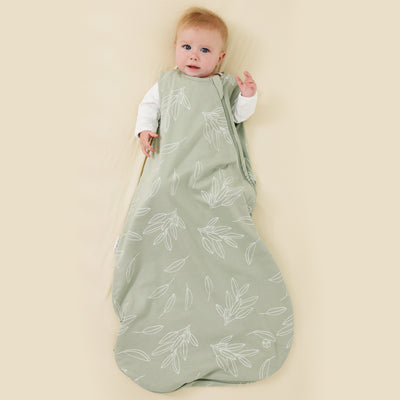 4 Season® Classic Baby Sleeping Bag, Merino Wool & Organic Cotton, Sage