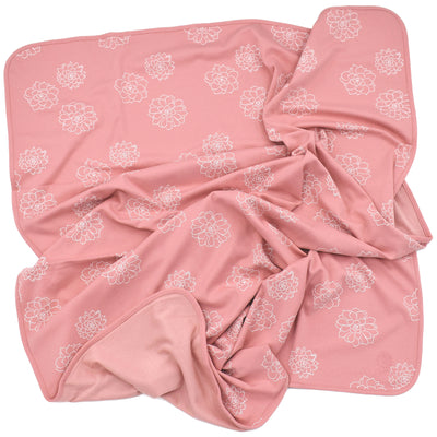 4 Season® Stroller Merino Wool & Organic Cotton Baby Blanket, 40" x 31.5", Succulent