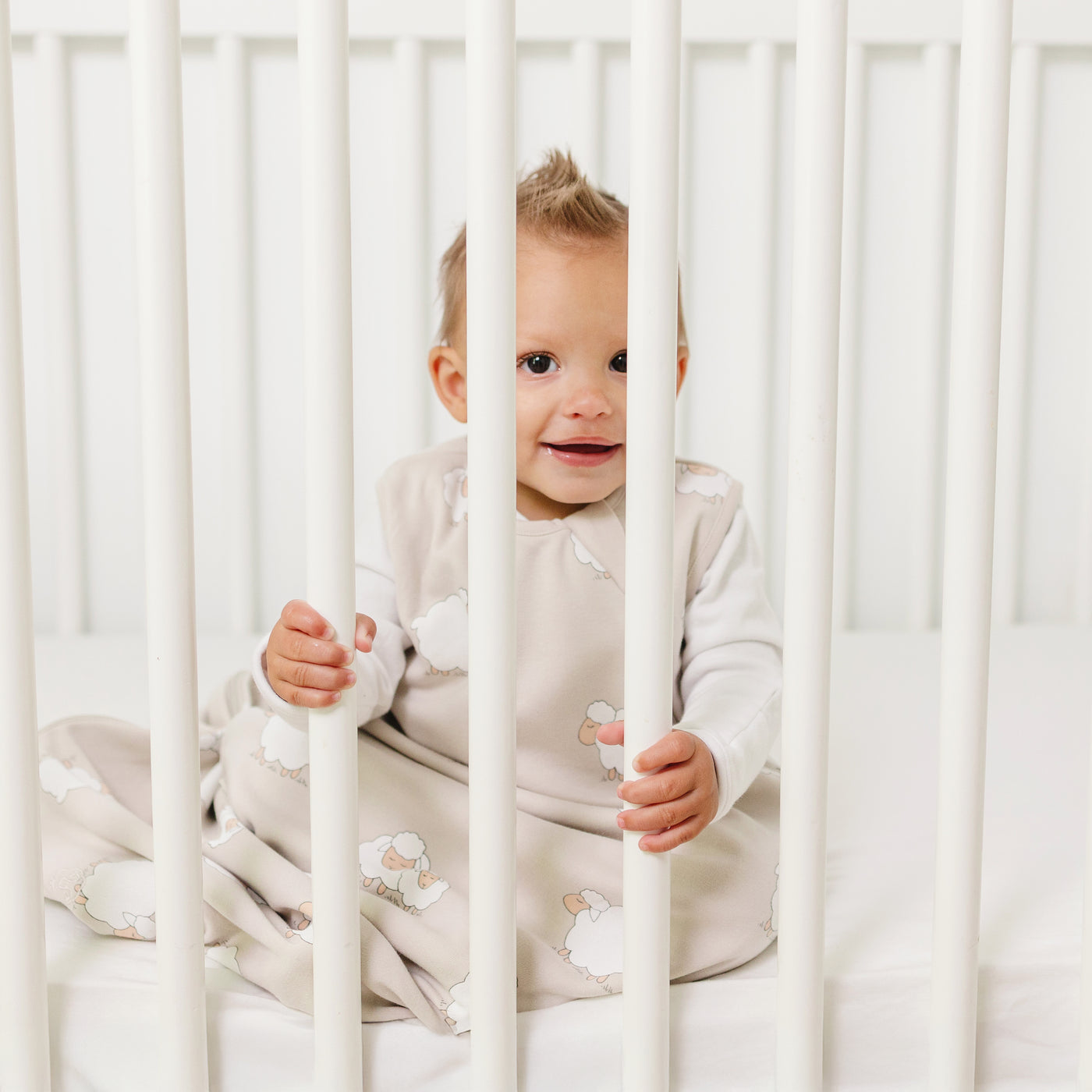 4 Season® Classic Baby Sleeping Bag, Merino Wool & Organic Cotton, Sheep