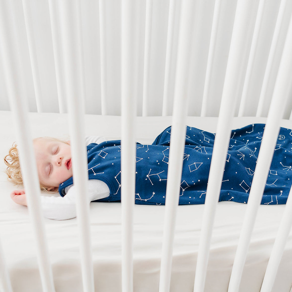 4 Season® Classic Baby Sleeping Bag, Merino Wool & Organic Cotton, Night Sky™
