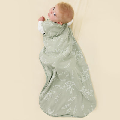 4 Season® Classic Baby Sleeping Bag, Merino Wool & Organic Cotton, Sage