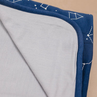 Toddler Blanket, 4 Season® Merino Wool & Organic Cotton Blanket, 52.5" x 40", Night Sky™