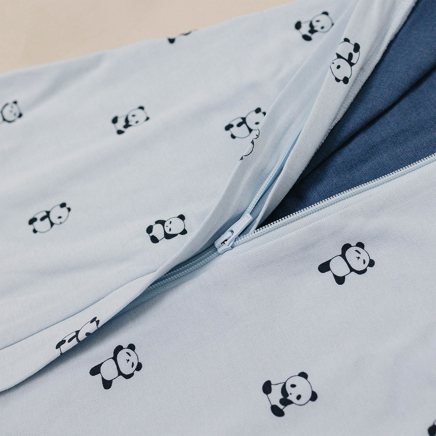 4 Season® Baby Sleep Bag with Feet, Merino Wool & Organic Cotton, Panda