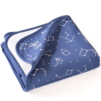 4 Season® Stroller Merino Wool & Organic Cotton Baby Blanket, 40" x 31.5", Night Sky™