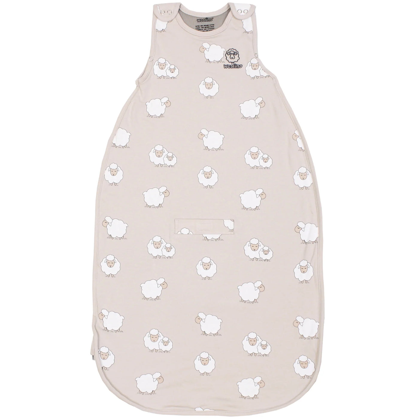 Imperfect 4 Season™ Ultimate Toddler Sleep Bag, Merino Wool & Organic Cotton, 2 - 4 Years, Sheep