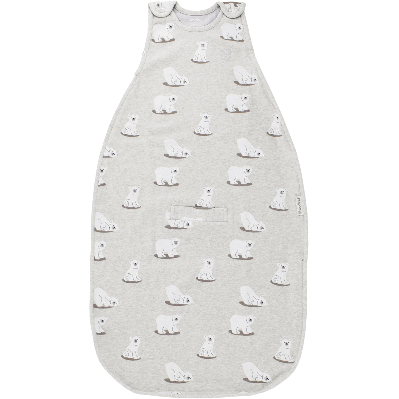 4 Season® Ultimate Baby Sleep Bag, Merino Wool & Organic Cotton, 2 Months - 2 Years, Polar Bear