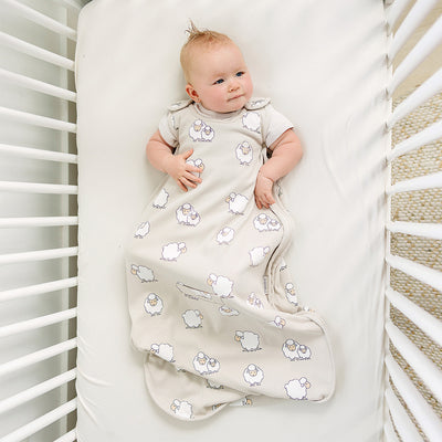 4 Season® Ultimate Baby Sleep Bag, Merino Wool & Organic Cotton, Sheep