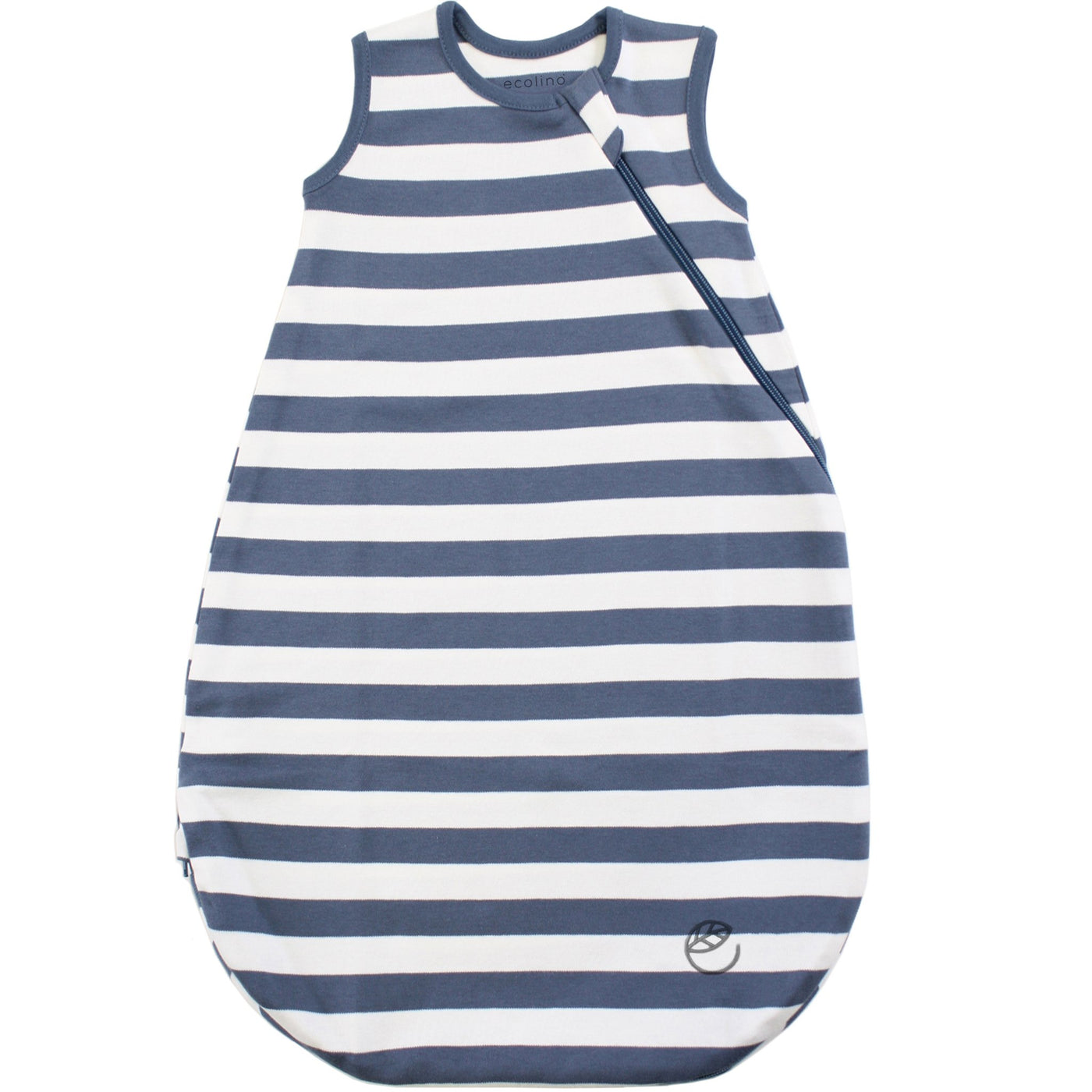 Imperfect Ecolino Organic Cotton Basic Baby Sleep Bag or Sack, Deep Blue