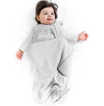 4 Season® Basic Baby Sleeping Bag, Merino Wool & Organic Cotton, Birch Gray