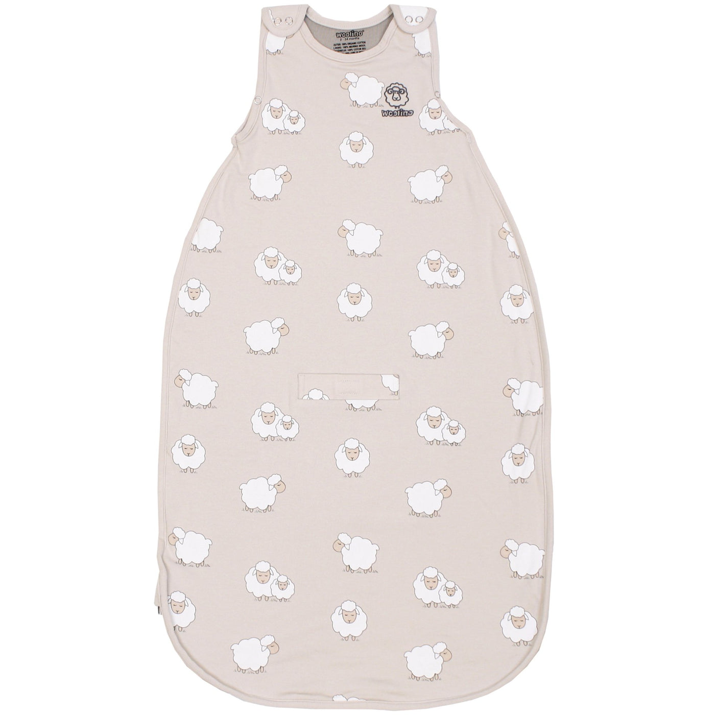 Imperfect 4 Season™ Ultimate Baby Sleep Bag, Merino Wool & Organic Cotton, 2 Months - 2 Years, Sheep